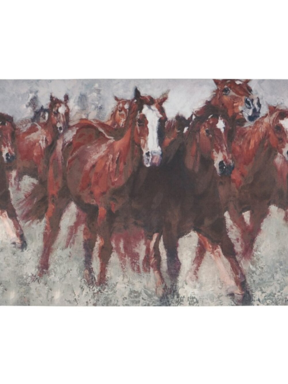 New Running Horses Rug Mat - Picture 2 of 6
